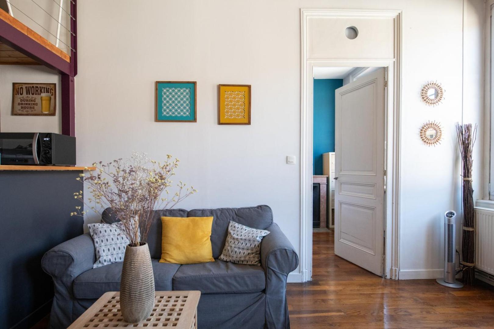 L'Indigo- Coup de coeur appartement Canut - Croix Rousse Lyon Extérieur photo